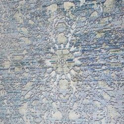 Nice 5x8 CECILY Area Rug Blue Turquoise - $60
