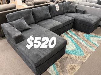Double chaise couch