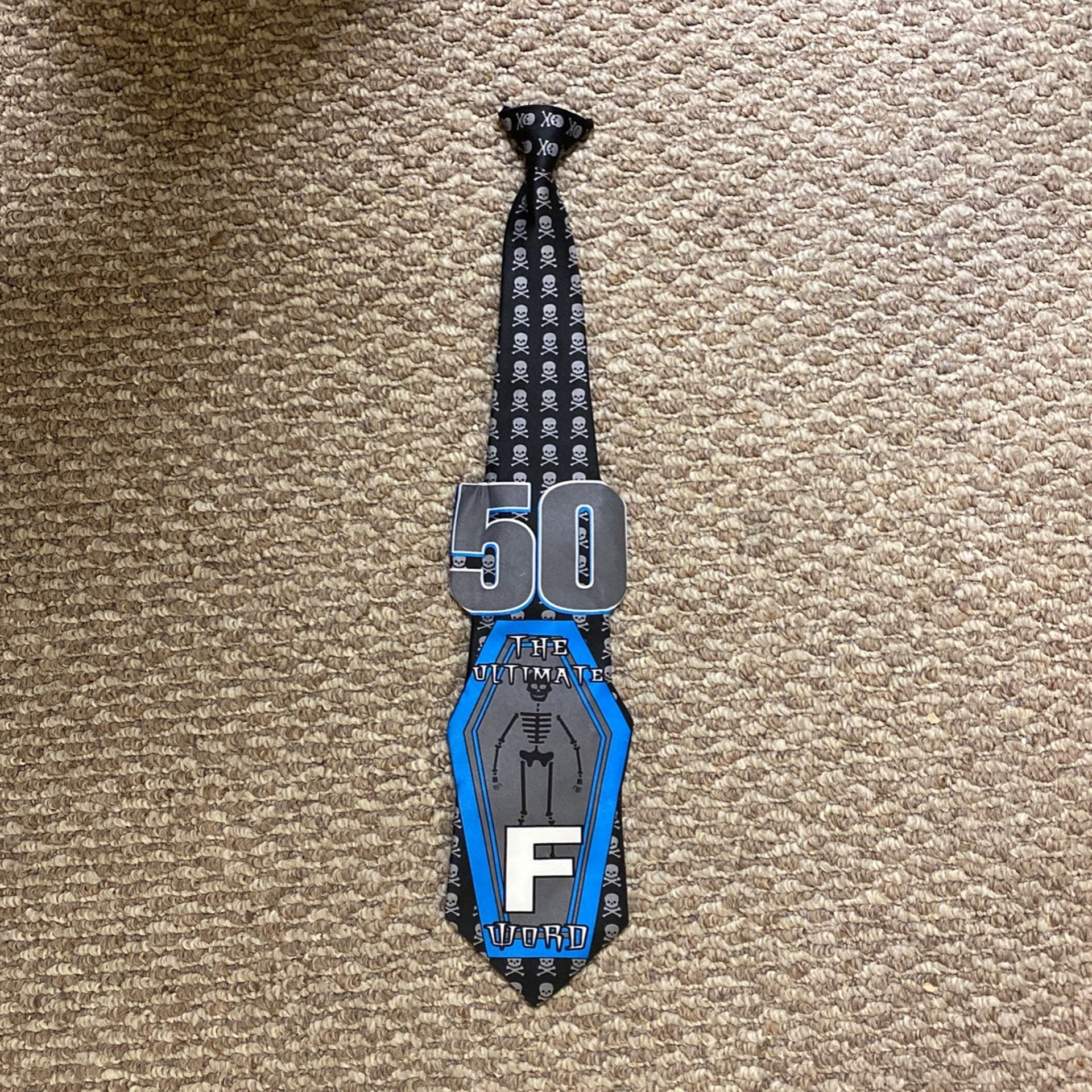 50th Birthday Tie