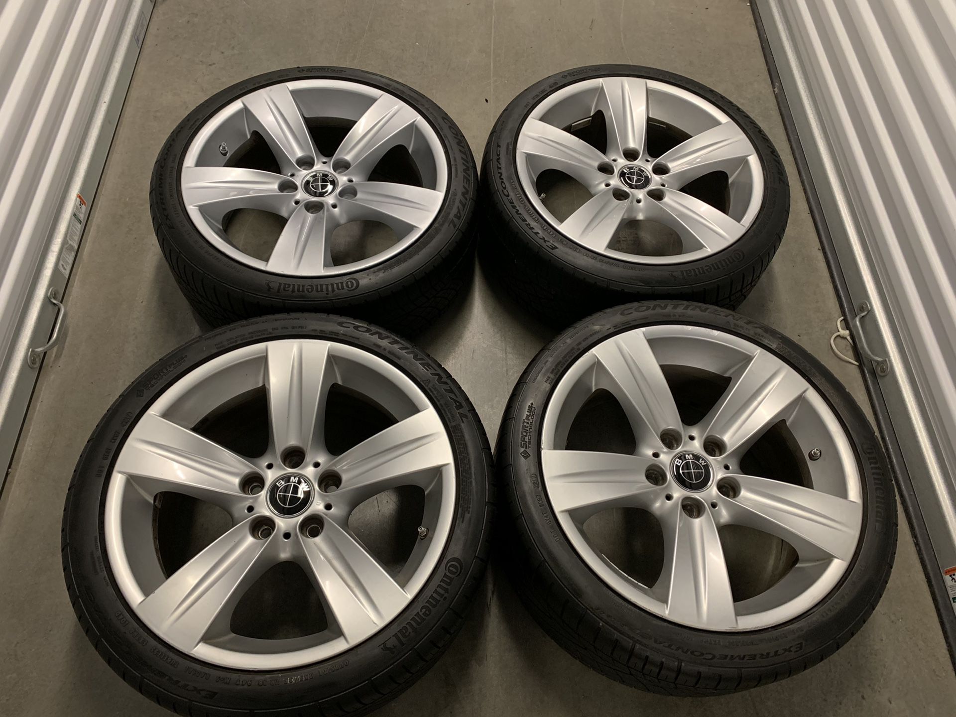 Bmw rims Staggered size 18 bolt 5x120