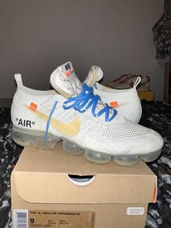 Nike X Off White Vapormax Sz 9