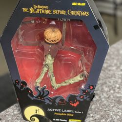 The Nightmare Before Christmas The Active Label Pumpkin King Series 1