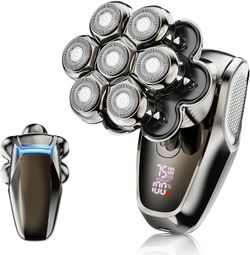 7D waterproof Electric Head Shaver