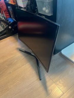 Samsung 25” curve gaming monitor