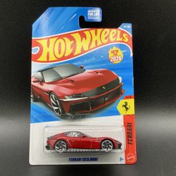 Hot Wheels 1:64 Ferrari 12Cilindri Red Black Diecast Car 2026 New
