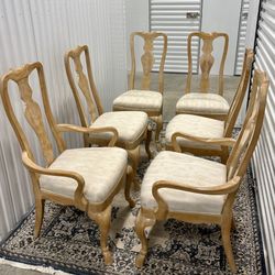 Dining Chairs Set Of 6 Drexel Heritage 