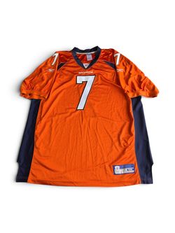 Vintage Reebok Denver Broncos John Elway #7 Jersey Men’s Size 56 3XL NFL Orange
