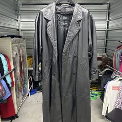 Wilsons The Leather Experts Long Coat Jacket Thinsulate Size (M) Medium