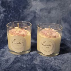 Velas Aromáticas Orgánicas Hechas a Manos 