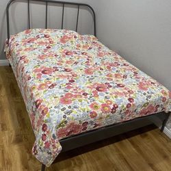 Bed Frame Ikea Full Size Metal Gray