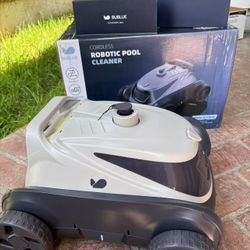 Bubot 500P Cordless Robotic Pool Cleaner, Pool Vacuum with Bluehole Suction, Dual Motors, DirtLock 2.0, Self-Parking, Quick Charging, 140-Min Runtime 