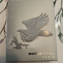 Australian Wedge- Tailed Eagle 1os SILVER coins
