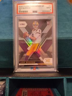 Joe Burrow Rookie Card PSA 9