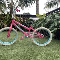 Girl’s Huffy Pink & Aqua Bike 