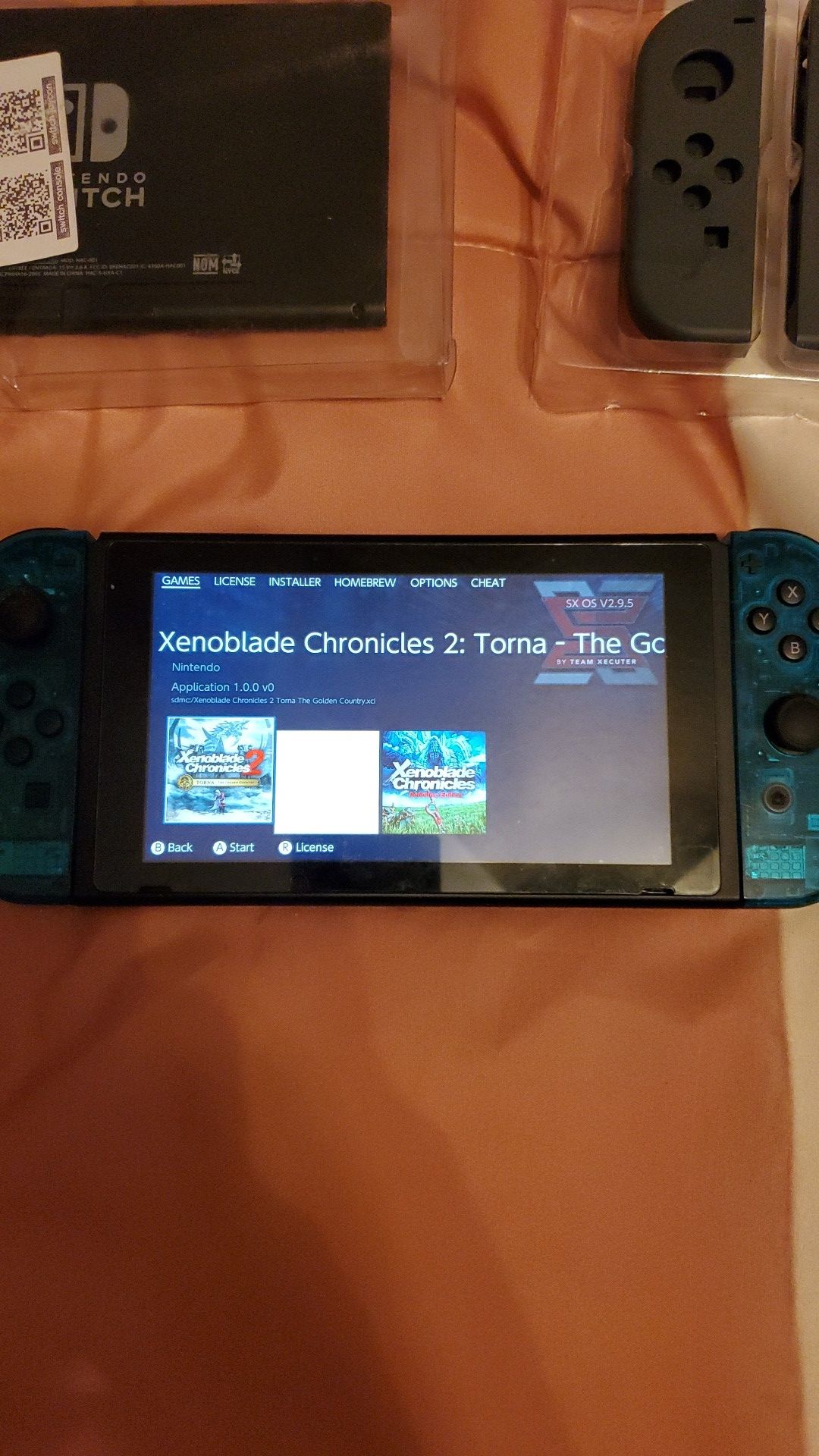 Modded Nintendo Switch + accessories for sale or trade for a ps4 pro