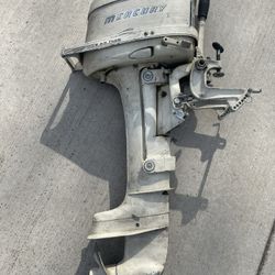 6 HP Twin Mercury Outboard 