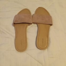 Forever 21 Flat Light Pink Slip On