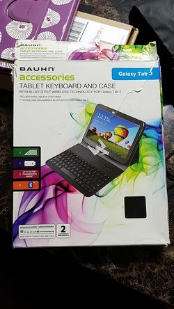 Galaxy Tab 3, Tablet key board and case