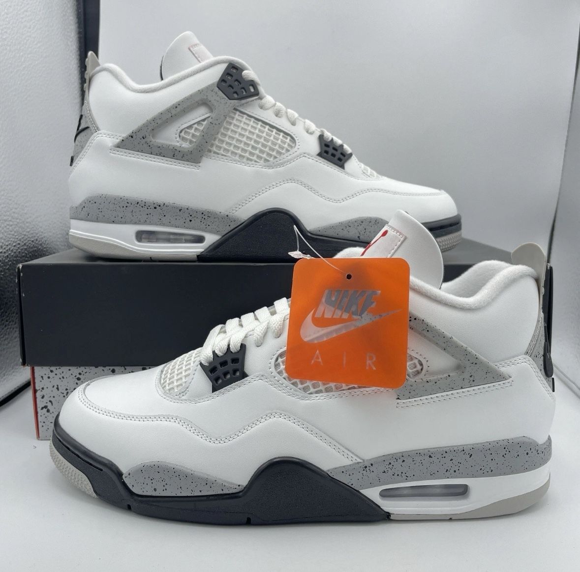 Air Jordan 4 White Cement 2025 Men’s Size 7, 7.5 & 11