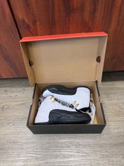 Jordan 12 retro gs in box 5.5y