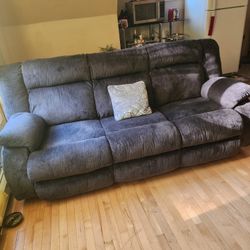 Reclinable Gris Oscuro