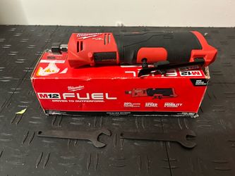 Milwaukee M12 FUEL 12V Lithium-Ion Brushless Cordless 1/4 in. Straight Die Grinder (Tool-Only)