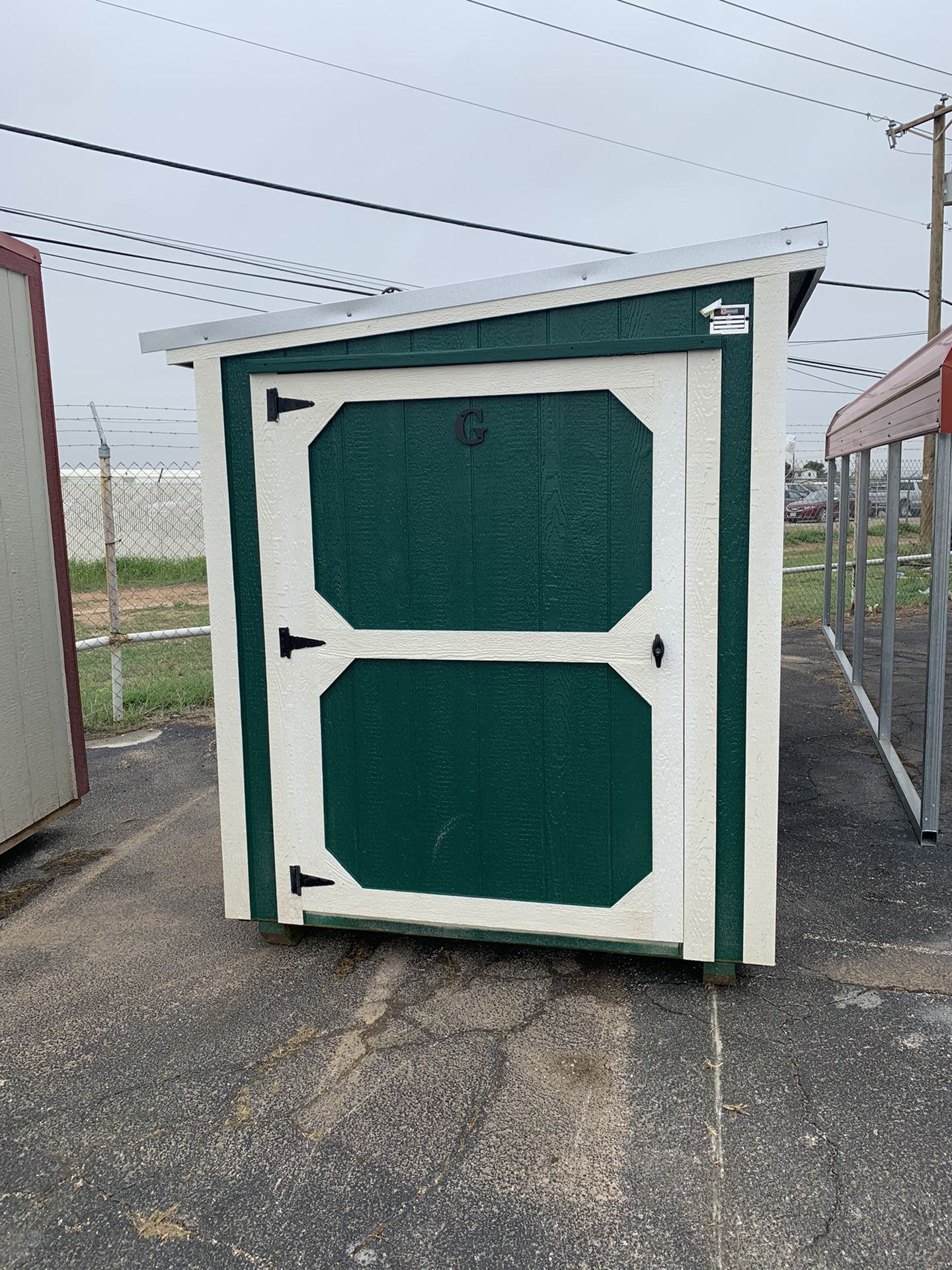 Mini shed 6x7 -99month with 99down rent to own