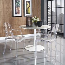 4 - Louis Ghost Chairs