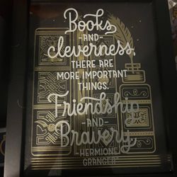 Harry Potter Framed Quote