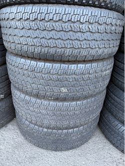 🔆265 70 R 16 vendo llantas usadas marca Goodyear
