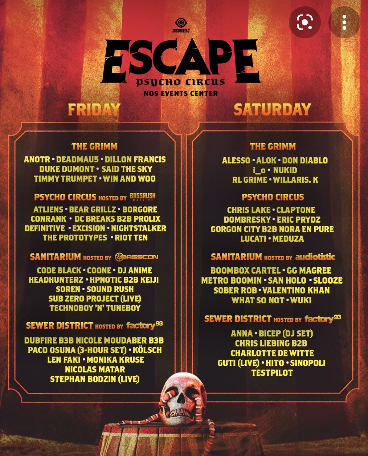 Escape wonderland  140$ 2Day Pass