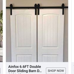 Iron Tools For Barn Door  !No Doors!