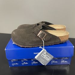 Birkenstock Boston BS Mocca Soft Footbed Clogs EU 42 / US L11 M9.0/9.5