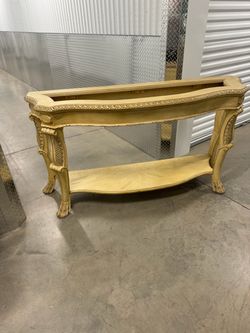 Table with Glass Top