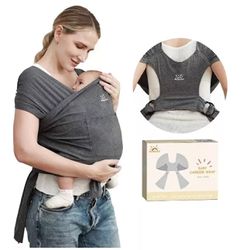 Baby Wraps Carrier/ Sling for Newborn to Toddler, Breathable and Hands Free, Adjustable Carriers