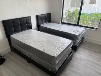 NEW MATTRESS TWIN SIZE WITH BOX SPRING
