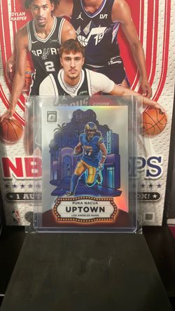 Puka Nacua Donruss Optic Uptown Insert Card