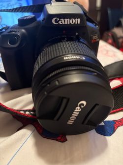 Canon EOS Rebel T100 DSLR Camera with 18-55mm Lens