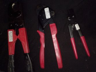 Set of 3 Crimping tools