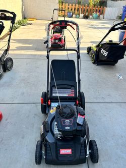 Shop ECHO 21 in. 150 cc Briggs and Stratton Gas 3-in-1 One Blade RWD Self-Propelled Walk Behind Lawn Mower w/ 7-Height Adjustments