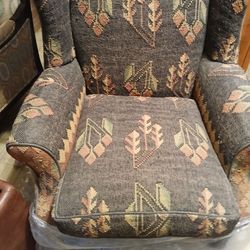 Beautiful Custom Upholstered Wing Chair
