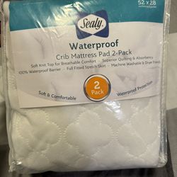 2 pack crib matress protector $20