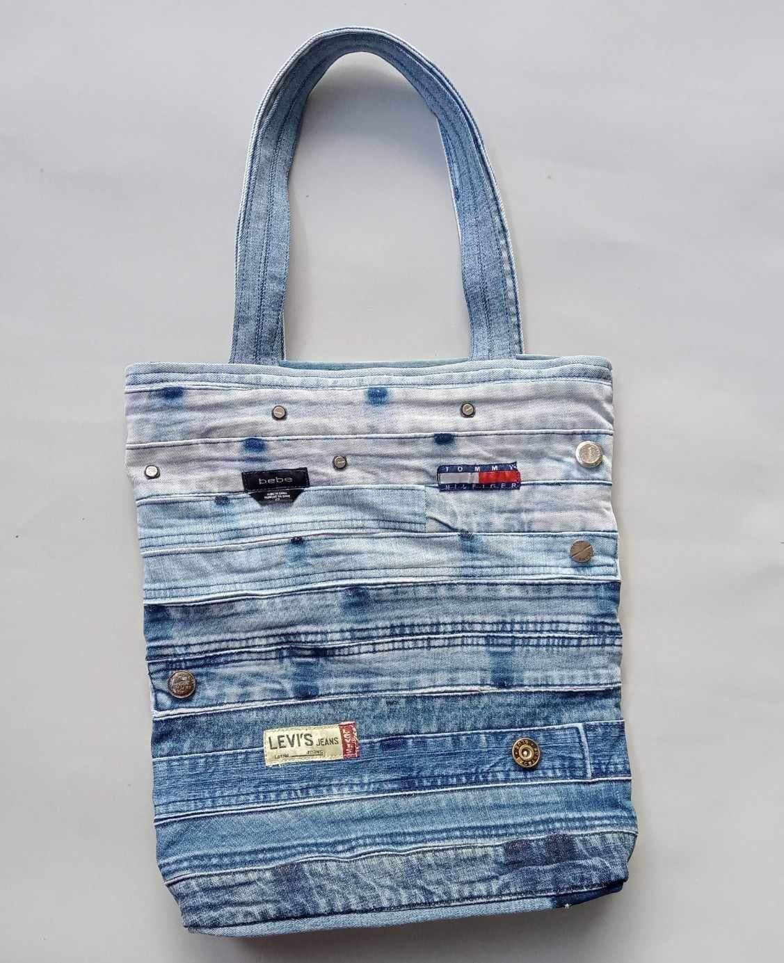 Unique Handmade Recycled Jeans Bags