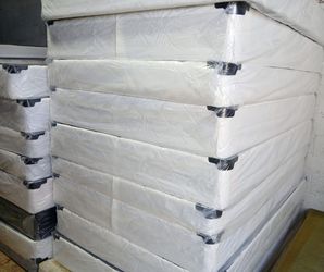 $120 Queen box spring brand new free delivery same day