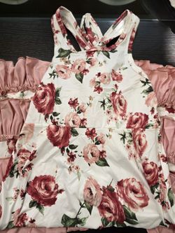 Knit Ruffled Dress For Girls