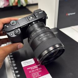 Sony A6100 4k Camera With GM 1.4/24 Lens Good Condition 