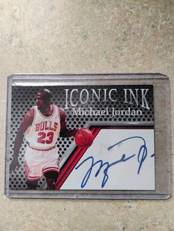 MJ basketball card