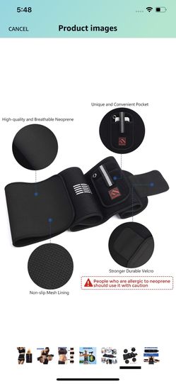 Waist Trimmer Belt Workout Sweat Belt, Slimming Waist Trimmer and Abdominal Trainer for Burning Fat (Large)