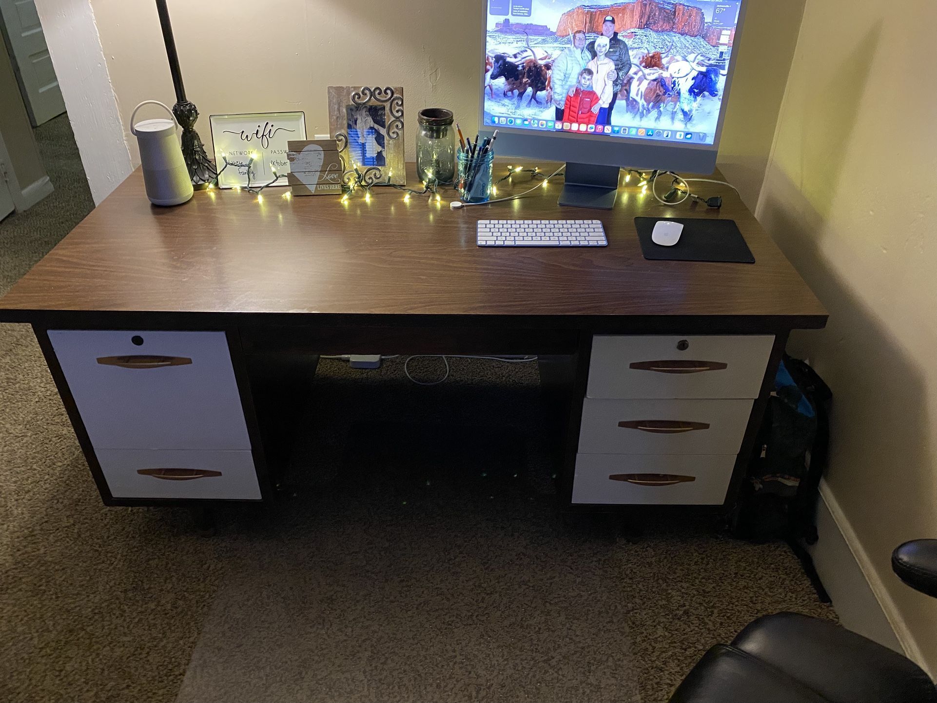 Metal Computer Desk