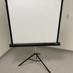 Da-Lite Portable Tripod Projector Screen – Pull-Up
